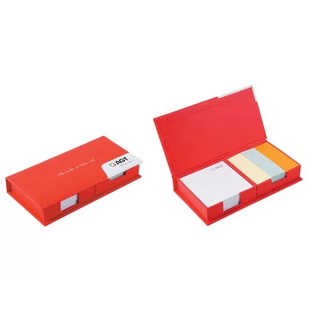 Two Compartment Desktop Notepad | Custom Branded Sticky Note